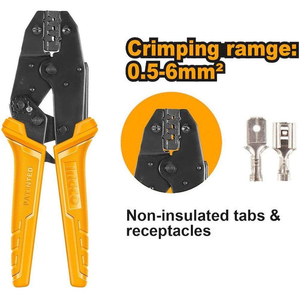 Ingco HRCPC0506 Ratchet Crimping Plier - KHM Megatools Corp. Ingco HRCPC0506 Ratchet Crimping Plier - KHM Megatools Corp.